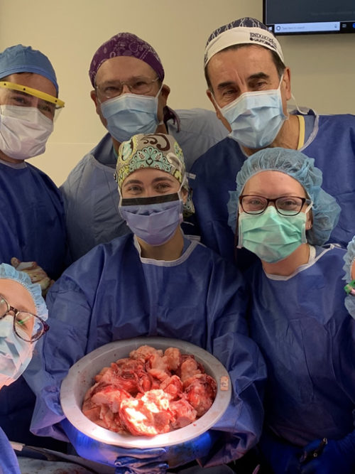 World record laparoscopic hysterectomy 4